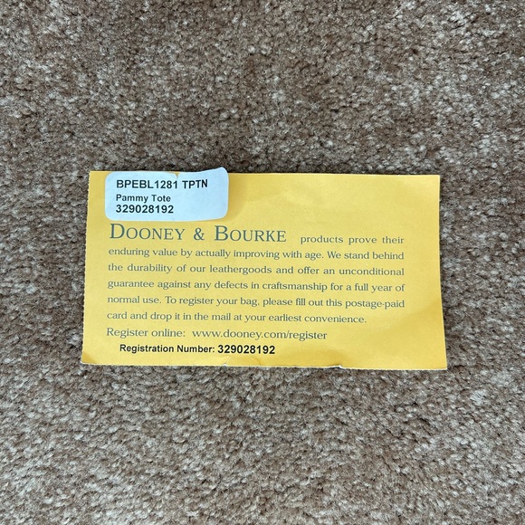 Dooney & Bourke: Pebble Grain Small Tammy Tote - Picture 7 of 11